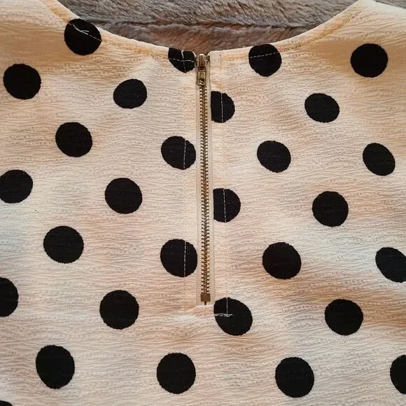 41 Hawthorn Polka Dot Tank - White/Black - Picture 5 of 6
